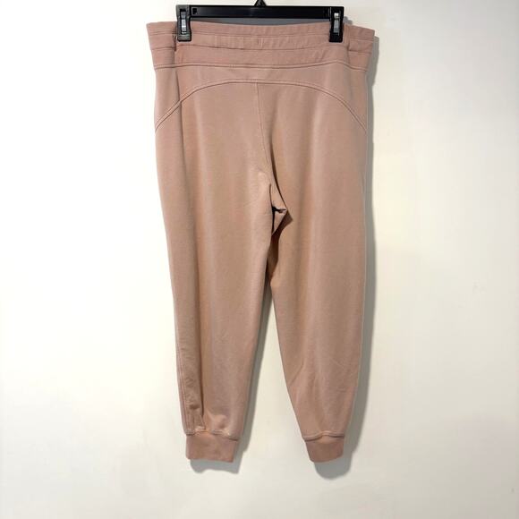 Athleta Balance Joggers Pants Women's Large Light Pink Peach Comfy Lounge - Picture 6 of 10